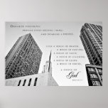 Poster - Manhattan New York LDS Temple