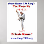Poster-Master Perry Front Kick-Private Room