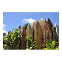 Poster Maui Surfboard fence posters