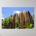 Poster Maui Surfboard fence posters