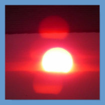 Poster - New Orleans sunset in abstract posters