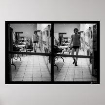 poster of dude walking in his boxer