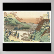Poster of Japanese painting c. 1835-36