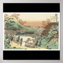 Poster of Japanese painting c. 1835-36