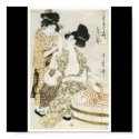 Poster of Japanese painting c. early 1800's posters