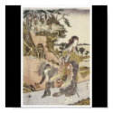 Poster of old Japanese Painting, c. 1791-92 posters