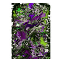 Poster of Purple Orchids by Tawny's Uniques