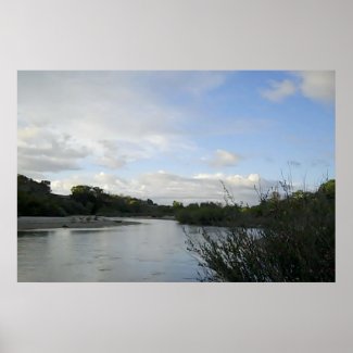 Poster of Salinas River in Paso Robles