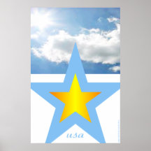 Poster patriótico de los "E.E.U.U."