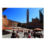 Poster: Piazza del Campo, Siena, Italy