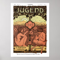 Poster: Pipes of Pan - Jugend Magazine May 1896