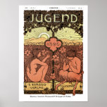 Poster: Pipes of Pan - Jugend Magazine May 1896
