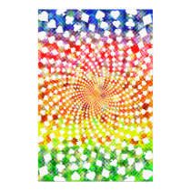 Poster: Poker Card Suits Spiral: Psychedelic Style posters