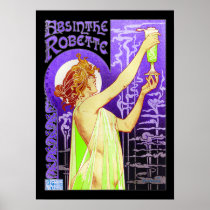 Poster/Print: Absinthe Robette (variation)