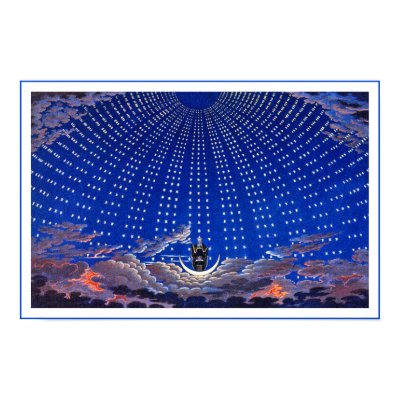 Poster/Print: Ad Astra - "Towards the Stars" by Aquavel