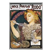 Poster/Print: Alphonse Mucha-Lance Parfum "Rodo" by VintageCabaret Poster/Print: Alphonse Mucha-Lance Parfum "Rodo"