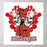 Poster/Print: Angelique