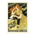 Poster/Print:  Art Nouveau Vintage Poster