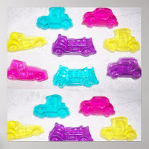 poster print cars office decor
