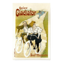 Poster/Print: Cycles Gladiator - Vintage Bicycles