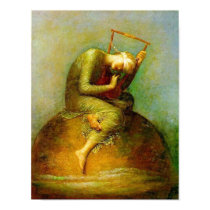 Poster/Print: Hope - by George Watts by Aquavel Poster/Print: Hope - by George Watts