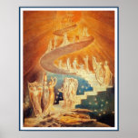 Poster/Print:  Jacob's Ladder - William Blake