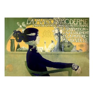 Poster/Print: La Maison Moderne (The Modern House) print