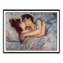 Poster/Print/ Lautrec - In Bed-The Kiss Poster/Print/ Lautrec - In Bed-The Kiss