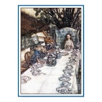 Poster/Print: Mad Hatter's Tea Party - Rackham by Aquavel Poster/Print: Mad Hatter's Tea Party - Rackham