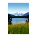 Poster/Print: Mendenhall Lake and Glacier