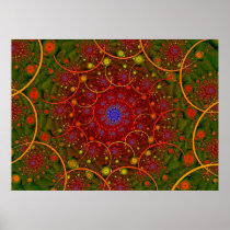Poster/Print: October Fractal