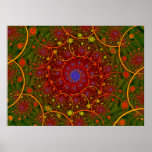 Poster/Print: October Fractal