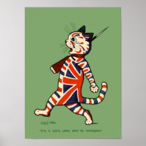 Poster/Print: Patriotic Cat
