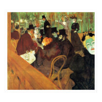 Poster/Print: Rouge by Toulouse-Lautrec by VintageCabaret Poster/Print: Rouge by Toulouse-Lautrec