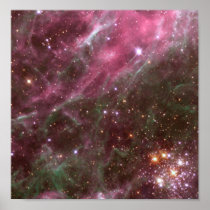 Poster/Print: Stars in Nebula