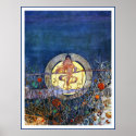 Poster/Print; The Harvest Moon