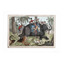 Poster/Print:  Tiger Hunting