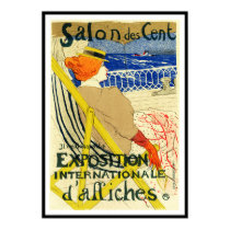 Poster Print: Toulouse Lautrec  - Salon des Cent