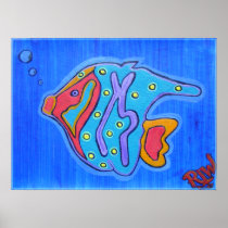 Poster Print-Vibrant Tropical Fish