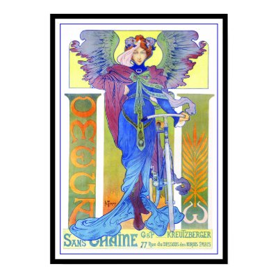 Poster/Print:  Vintage Bicycle - Henri Thiriet by VintageCabaret
