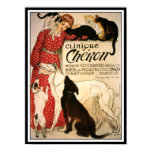 vintage, art, cats, dogs, steinlen, vintage
