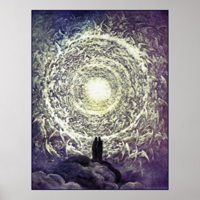 Poster/Print: White Rose by Gustave Dore by Aquavel
