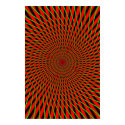 Poster: Psychedelic Spiral: Red Green: Trippy posters by spiritswitchboard Poster: Psychedelic Spiral: Red Green: Trippy posters