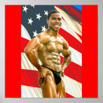 Poster, Quanne McCutchen's Mr. America abs