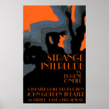 POSTER Recreated Strange Interlude Play Poster