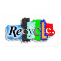 Poster:  "RECYCLE" posters