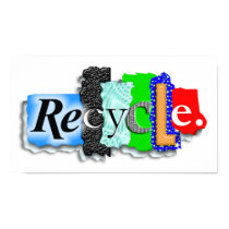 Poster: "RECYCLE" posters by celebrationsetc Poster: "RECYCLE" posters