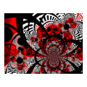 Poster Red Ventra Twist Abstract Art posters by Darling_Gifts Poster Red Ventra Twist Abstract Art posters