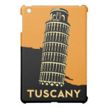 poster retro del viaje del art déco de Toscana Ita