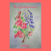 Poster Roses and Digitalis posters